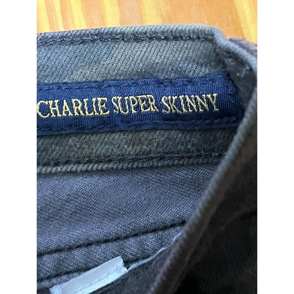 Lucky Brand Womens Jeans 2/26 Charlie Skinny Camo Pants 29” Inseam Stretch Denim - Picture 12 of 16